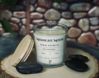 Midnight Moon Soy Candle 10.0z