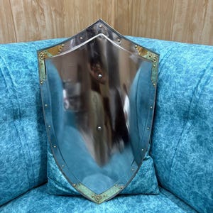 Medieval Personalized Shield | Knight Customized Crusader Armor| Larp Reenactment Cosplay Role Play Shield