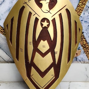Wooden Soldier Boy Shield Replica ~ Cosplay and Decoration Wall Hanging Shield ~ Inspired Design Gift item Shield