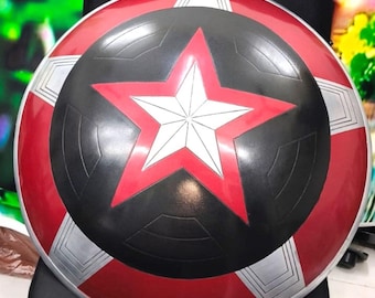 Handmade Black Guardian Shield, 22 Inch Battle Armor Replica