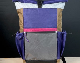 Handgemachter Rolltop Rucksack | RoamEverywhere | Stylisch & Funktional - Größe S