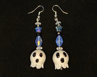 Coraline Ghost Earrings