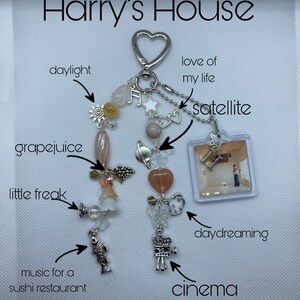 harry styles inspired keychain image 2