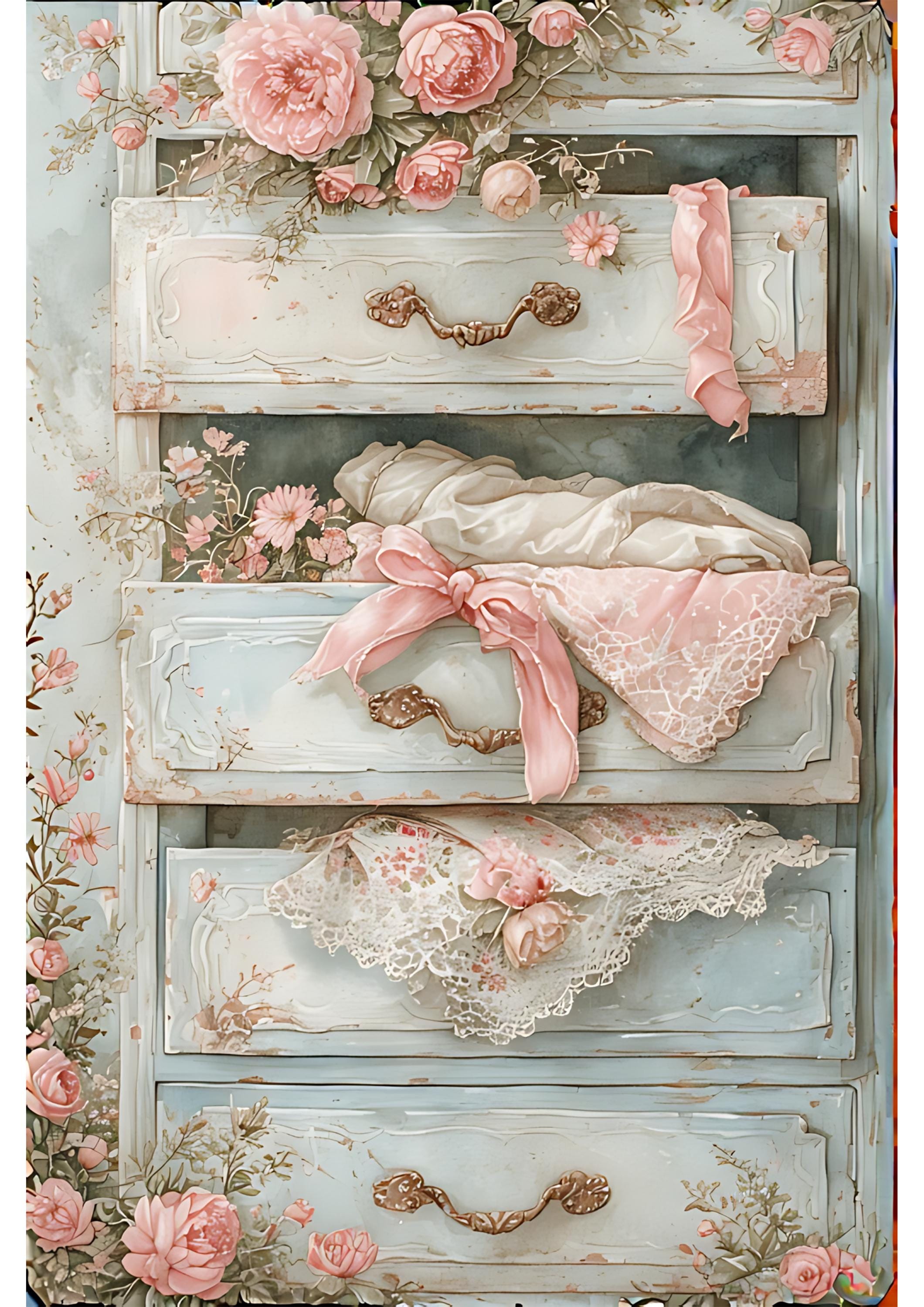Pink Rose Junk Journal Kit | Shabby Chic Cottagecore Printable (U.S ...