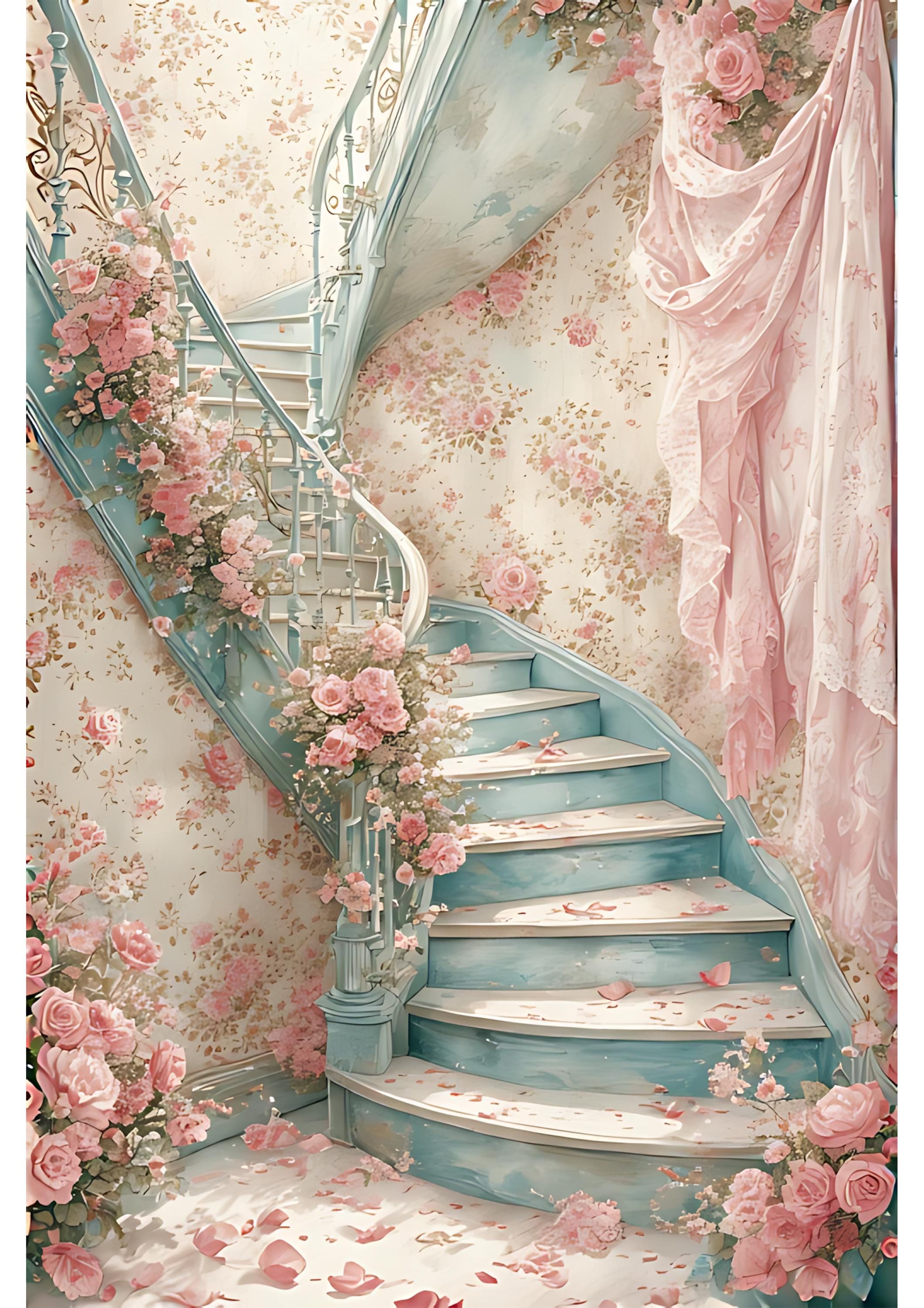 Pink Rose Junk Journal Kit | Shabby Chic Cottagecore Printable (U.S ...