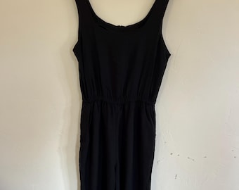 Vintage Virgo II Black Jumpsuit