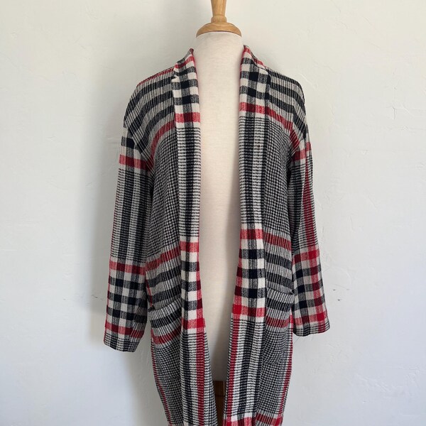 RESERVED FOR CAROL -Vintage Normal Kamali Duster Cardigan Wrap