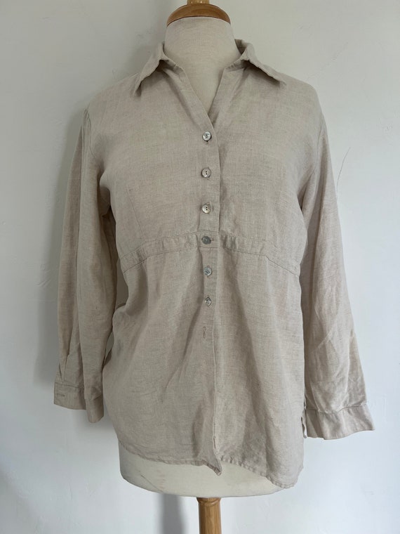 Vintage Richard Malcolm Linen Long Sleeve