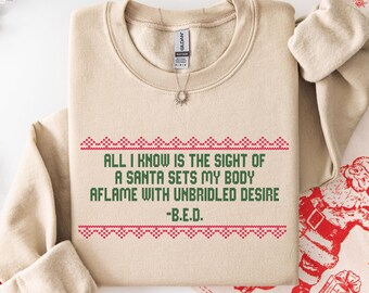 golden girls Christmas shirt golden girls quote ugly Christmas sweater blanche Devereaux quote Santa sweatshirt funny Christmas sweater gift