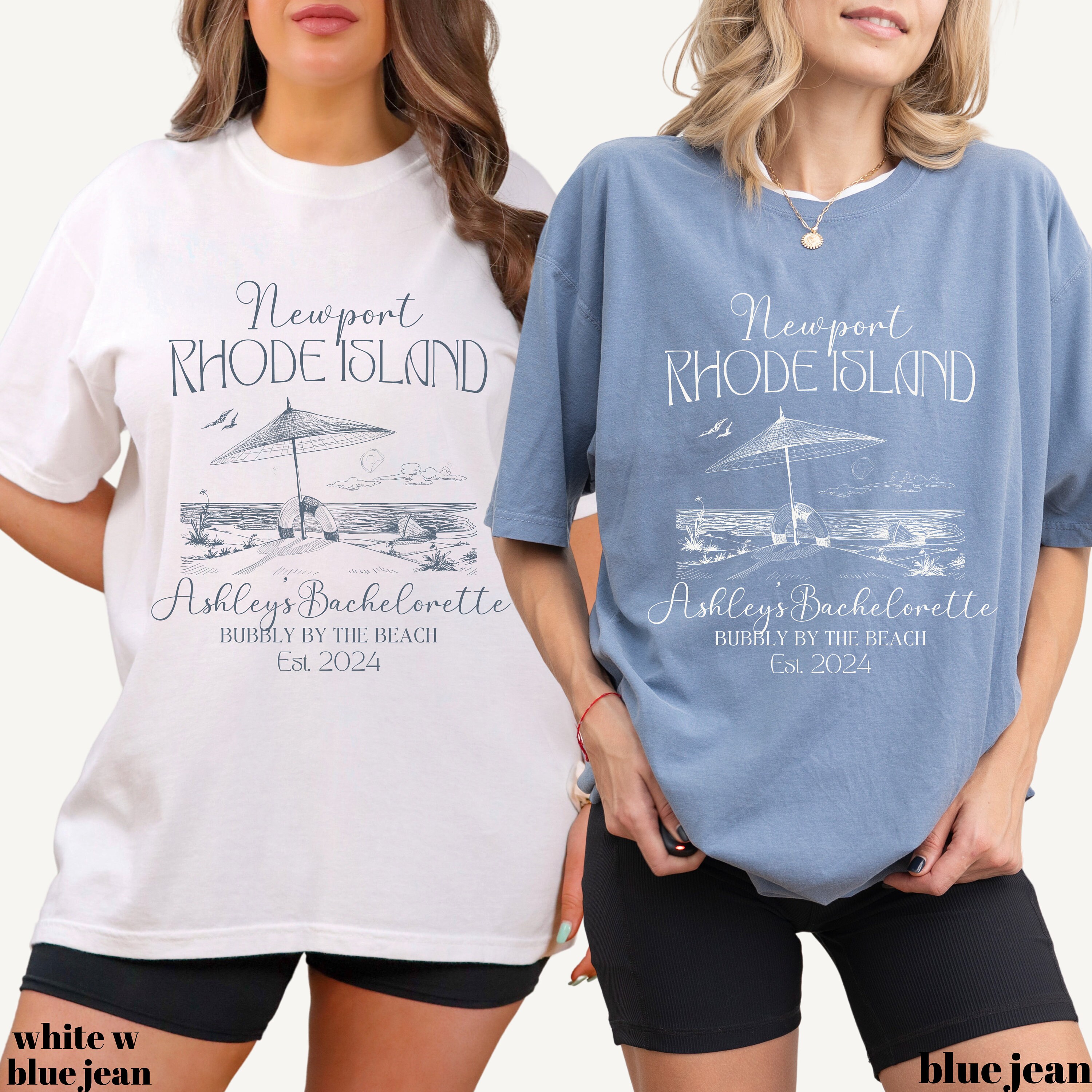 Newport Rhode Island Bachelorette Party Shirt Custom Bach Shirts