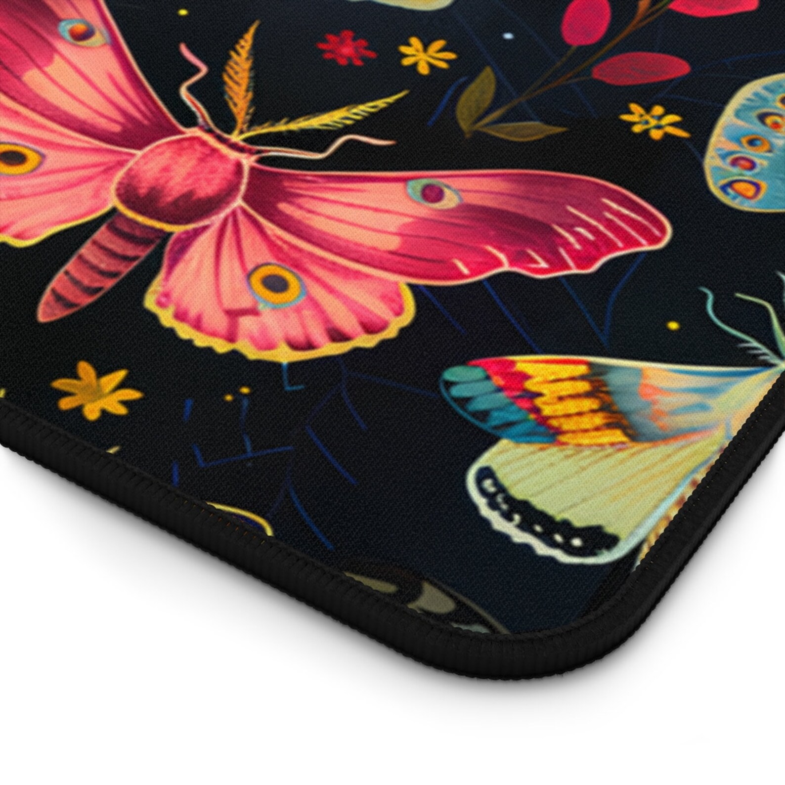 Insects Desk Mat Nature Desk Decor XL Mousepad Forestcore Desk Mat With ...
