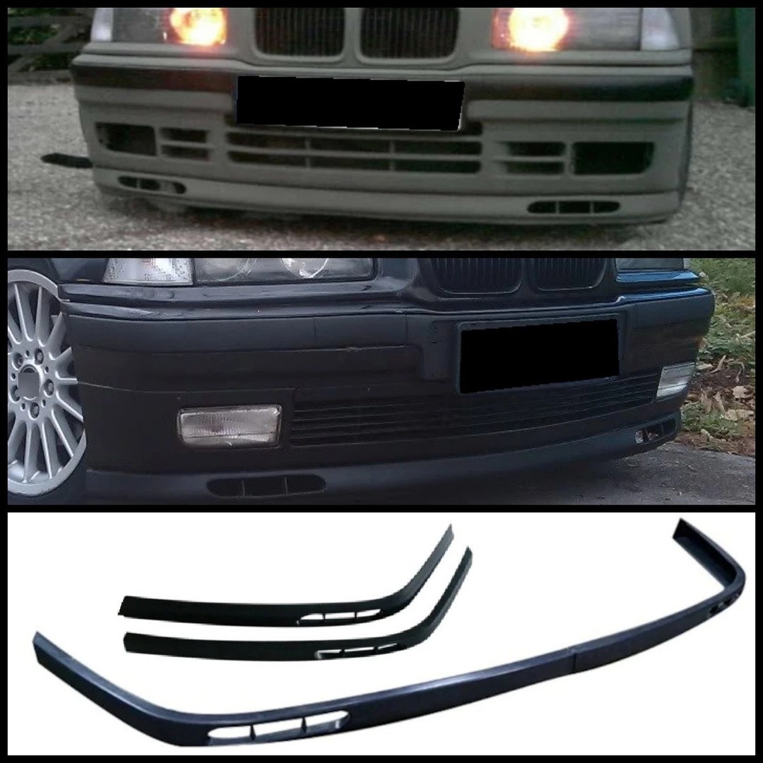 For Bmw E36 Front Bumper Laguna Splitter Lip Euro Spoiler Etsy