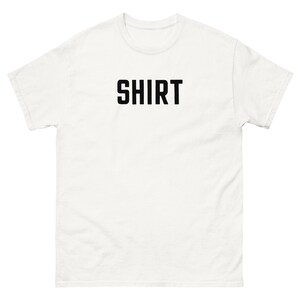 CAMISETA, camiseta unisex divertida en blanco y negro con diseño minimalista de metameme, con efecto planchado de inspiración vintage.