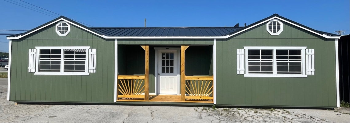2 Bedroom 2 Bathroom With Side Porch 16x50 Tiny House Floorplan - Etsy