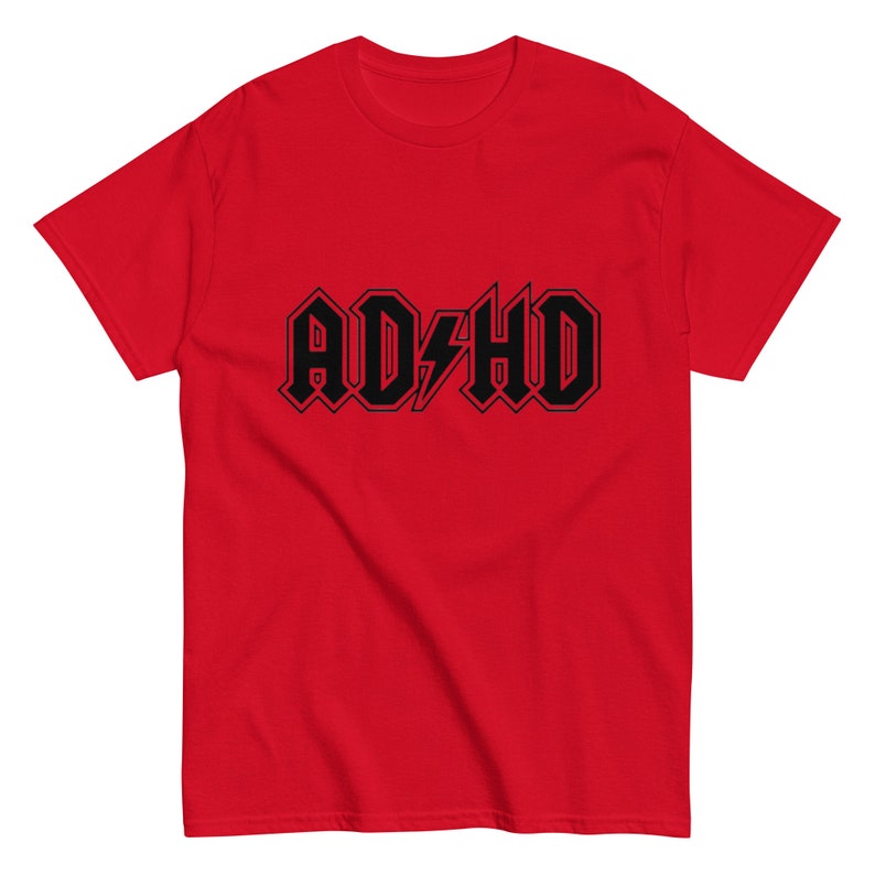 AC/DC ADHD Meme T-shirt - Etsy