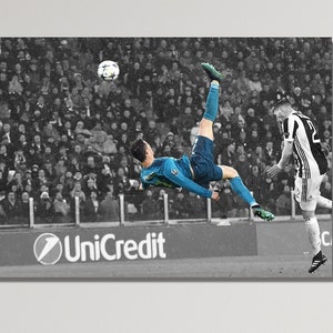 Canvas Art, Large Wall Art, Canvas Decor, Cristiano Ronaldo, Man Cave Artwork, Motivation Artwork, Ronaldo Lover Gift Canvas Gift,