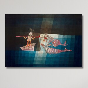 パウルクレー　冒険者の船　額装 絵画 帆船 モチーフ アート パウルクレー 冒険者の船 額装 絵画 帆船 モチーフ アート パウル