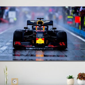Max Verstappen Poster Formula 1 Wall Art Max Verstappen Sim Racing Decor F1 Poster Max Vestappen Fan Decor F1 Wall Art