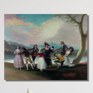 Witches Sabbath by Francisco Goya Canvas Wall Art Design | Poster Print Decor for Home & Office Decoration | POSTER or CANVAS READY to Hang