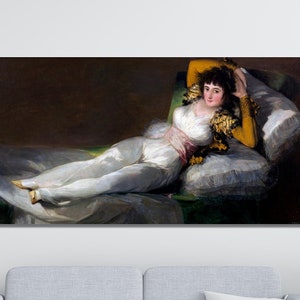 Francisco Goya Mulher Canvas Wall Art, Francisco Goya Mulher Canvas Poster Print Art, Francisco Goya Modern Gallery Exhibition CANVAS