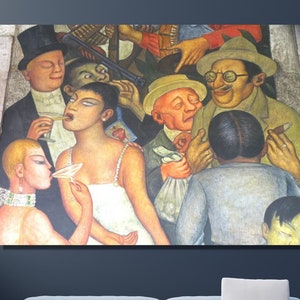 DIEGO RIVERA Tierray Libertad one Canvas Wall Art Diego Rivera Home Decor The Flower carrier Canvas Wall Art Poster Office Wall Decor Wall
