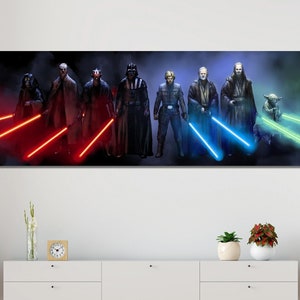 Best Movie Wall Art Canvas - Movie Series Canvas Art, Teen Room Decor & Unique Birthday Gift for Her, Cool Film Decor, Art for Movie Fans