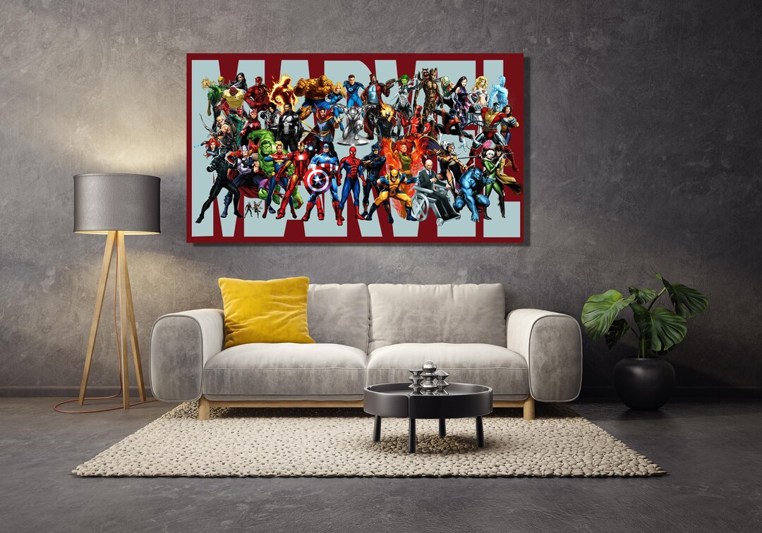 Marvel Avengers Canvas Wall Art, Avengers Canvas Wall Art, Avengers
