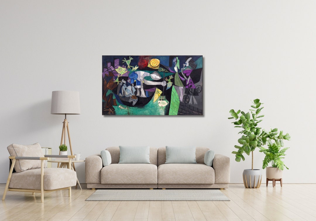 Pablo Picasso Artworking Canvas Wall Art Gallery Wrapped or Framed ...