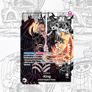 OP08 King Custom Leader One Piece TCG