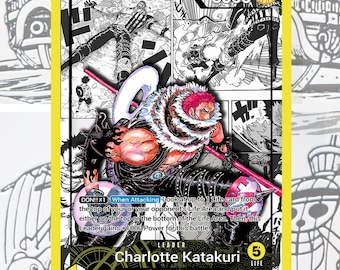 OP03 Custom Leader One Piece TCG - Etsy