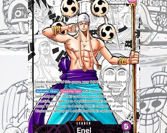 OP15 P Enel V.3  Custom Leader One Piece TCG
