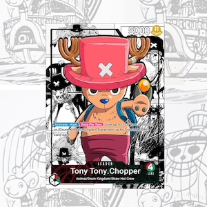 OP08 Chopper Custom Leader One Piece TCG