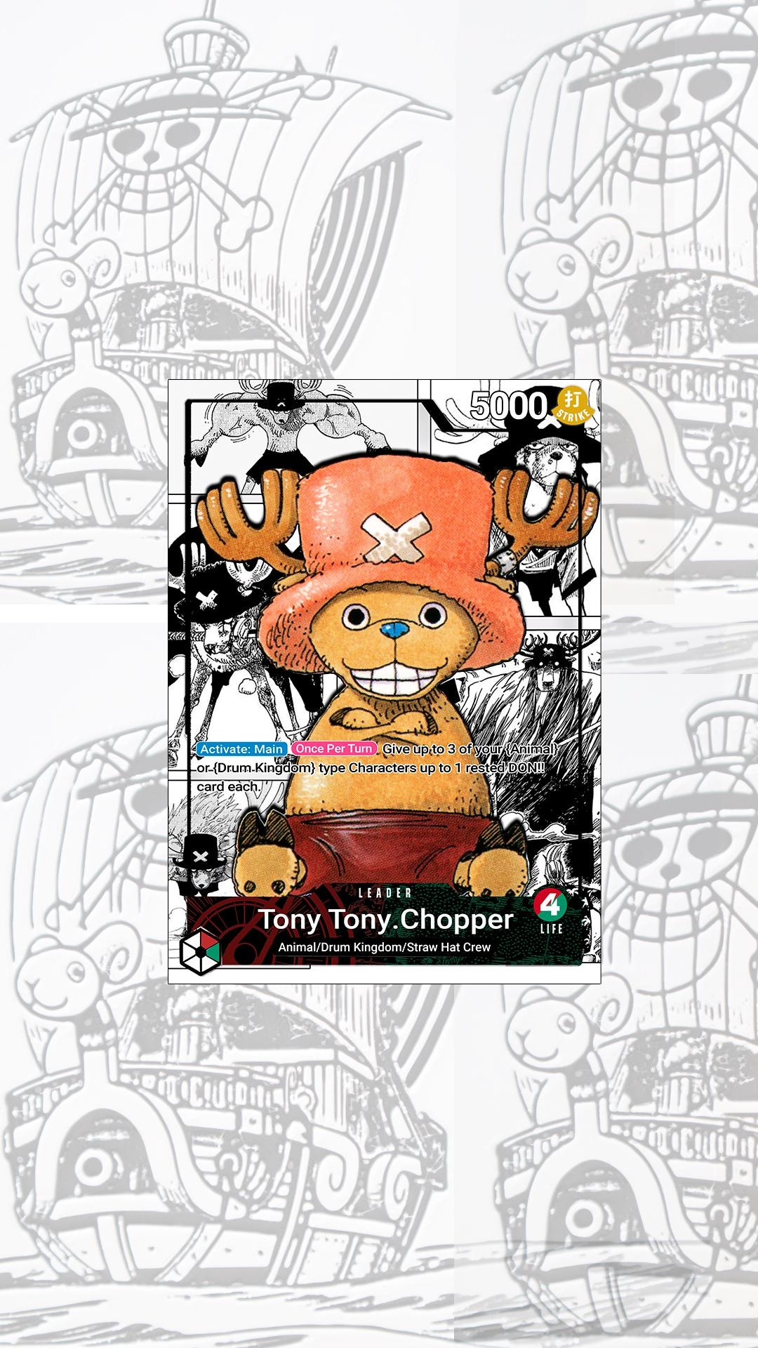 OP08 Chopper Custom Leader One Piece TCG - Etsy