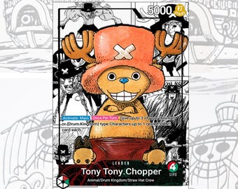 OP08 Chopper Custom Leader One Piece TCG - Etsy