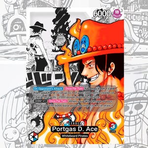 OP13 Ace Custom Leader One Piece TCG