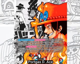 OP13 Ace Custom Leader One Piece TCG