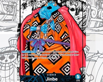 OP14 Jinbe Custom Leader One Piece TCG