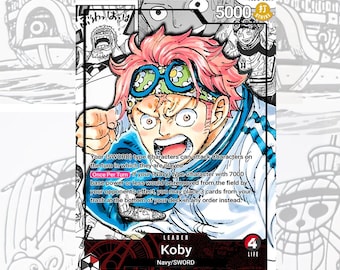 OP11 Koby Custom Leader One Piece TCG