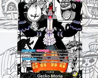 OP14 BY Gecko Moria Custom Leader One Piece TCG