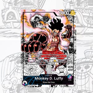 OP11 Luffy Snakeman BP Custom Leader One Piece TCG
