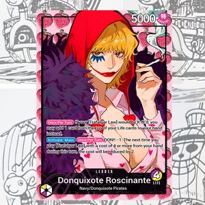 one piece card game corazon OP10-072 Donquixote Rosinante (SR) ensuring the longevity of your cherished card collection My attempt at what a