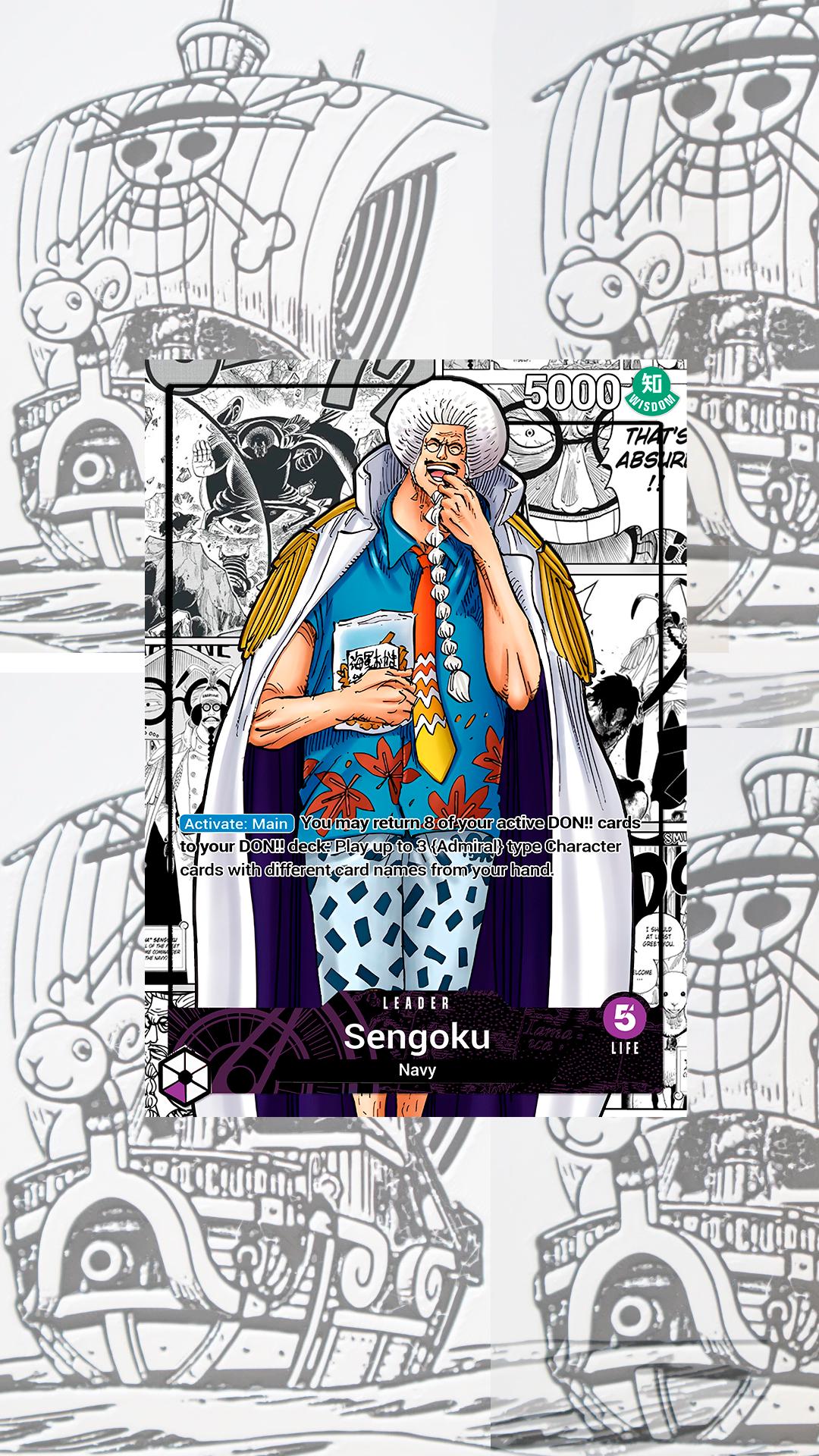 OP16 Sengoku Custom Leader Optcg - Etsy