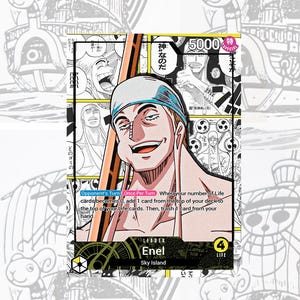 OP05 Enel Custom Leader One Piece TCG - Etsy