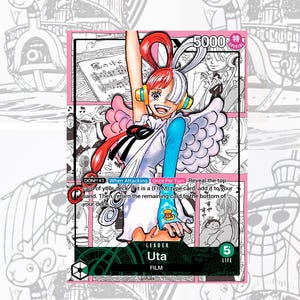 ST11 Green Uta Custom Leader One Piece TCG