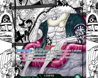 OP06 Hody Jones Custom Leader One Piece TCG - Etsy