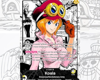 OP12 Koala Custom Leader One Piece TCG