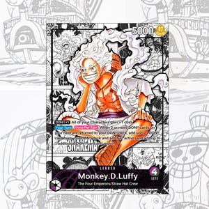 OP09 BP Luffy - Nika Custom Leader One Piece TCG