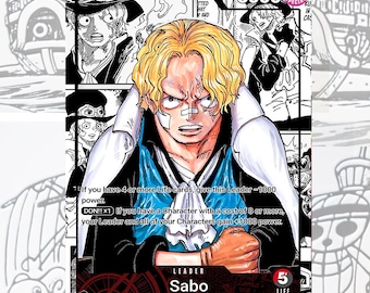 OP13 RB Sabo Custom Leader One Piece TCG