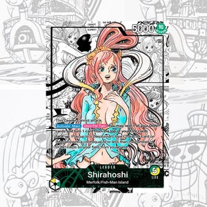 OP11 Shirahoshi Custom Leader One Piece TCG