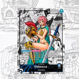 OP04 Rebecca Custom Leader One Piece TCG